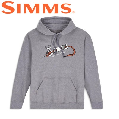 Худи Simms Hook and Loop Hoody Grey Heather