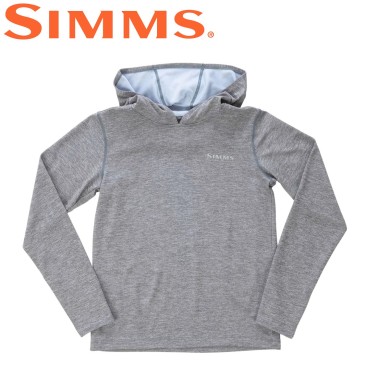Худи Simms Kid's Bugstopper Hoody Steel Heather