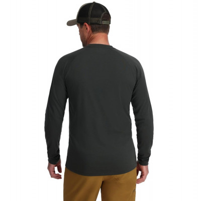 Термореглан Simms Lightweight Baselayer Top Carbon