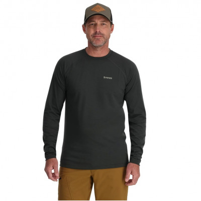 Термореглан Simms Lightweight Baselayer Top Carbon