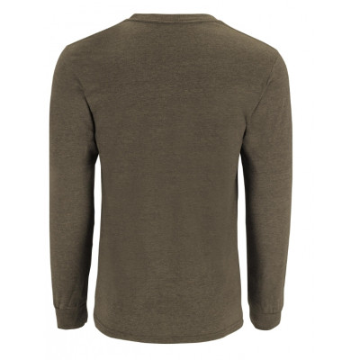 Реглан Simms Logo Shirt LS Loden Heather