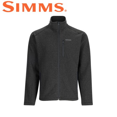 Куртка Simms Rivershed Full Zip Black Heather Куртка Simms Rivershed Full Zip Black Heather