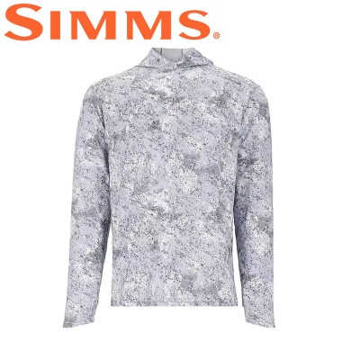 Худи Simms SolarFlex Hoody Back Eddy White Худи Simms SolarFlex Hoody Back Eddy White