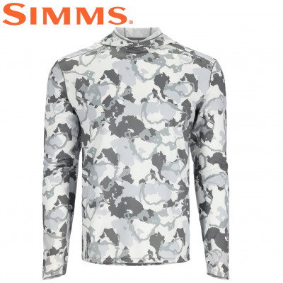 Худи Simms SolarFlex Hoody Regiment Camo Cinder