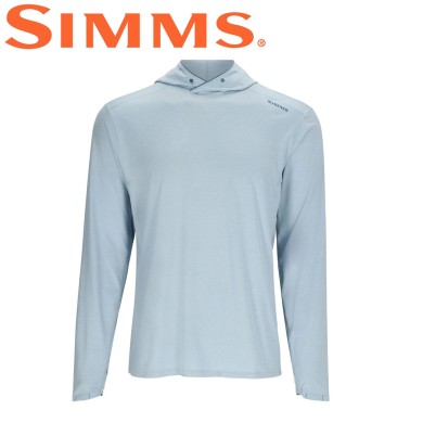 Худи Simms SolarFlex Hoody Steel Blue Heather
