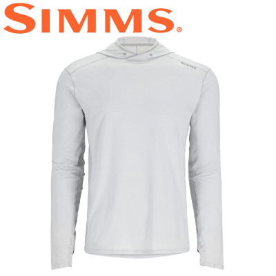 Худи с капюшоном Simms SolarFlex Hoody Sterling