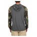 Худи Simms SolarFlex Hoody Woodland Camo/Carbon Heather