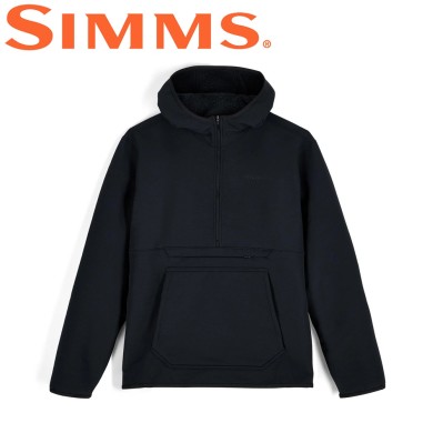 Худи Simms Strata 330 Half-Zip Hoody Black