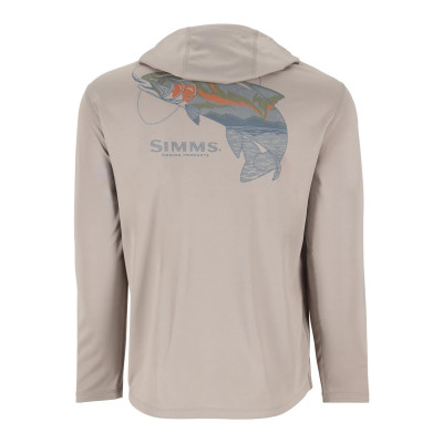 Худи Simms Tech Hoody - Artist Series Dolomite Trout