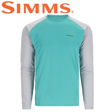 Реглан Simms Tech Tee - Artist Series Tarpon/Sea Breeze/Sterling