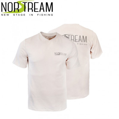  Футболка с коротким рукавом Norstream T-shirt бежевая 