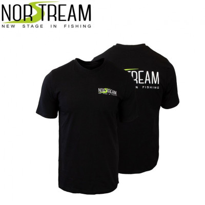  Футболка с коротким рукавом Norstream T-shirt черная