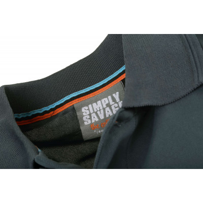  Футболка-поло Savage Gear Simply Savage 3-Stripes Polo Shirt