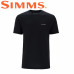  Футболка с коротким рукавом Simms Classic Tackle T-Shirt Black