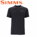  Футболка с коротким рукавом Simms Let It Fly T-Shirt Charcoal Heather