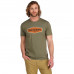  Футболка с коротким рукавом Simms Logo Frame T-Shirt Military Heather