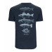  Футболка с коротким рукавом Simms Species T-Shirt Navy Heather