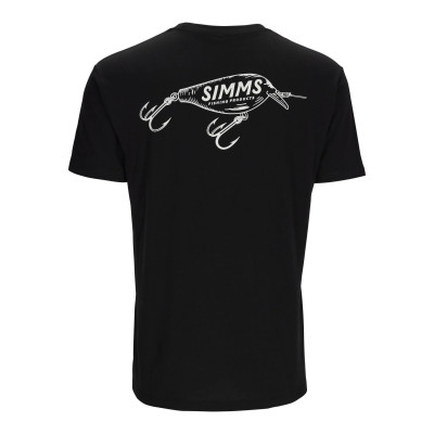  Футболка с коротким рукавом Simms Square Bill T-Shirt Black