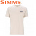  Футболка с коротким рукавом Simms Tarponwear T-Shirt Natural