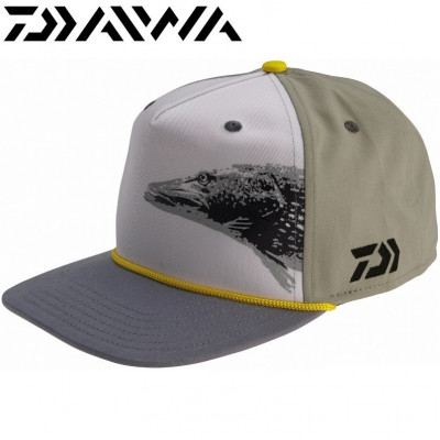 Бейсболка Daiwa D-Vec Cap White/Grey