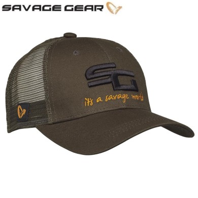Кепка Savage Gear SG4 Cap One Olive Green