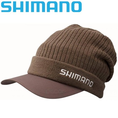 Шапка Shimano Breath Hyper +°C Knit Cap 18 Cacao Brown Шапка Shimano Breath Hyper +°C Knit Cap 18 Cacao Brown