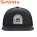 Бейсболка Simms 7-Panel Tech Trucker Black