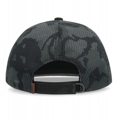 Бейсболка Simms 7-Panel Tech Trucker Regiment Camo Carbon