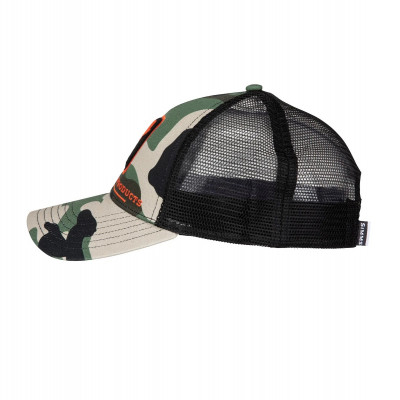 Бейсболка Simms Bass Icon Trucker Woodland Camo