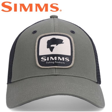 Кепка Simms Bass Patch Trucker Olive