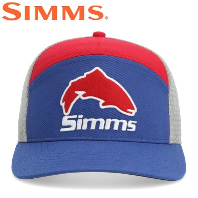 Кепка Simms Brown Trout 7-Panel Navy