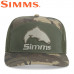 Бейсболка Simms Brown Trout 7-Panel Olive