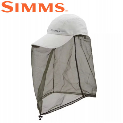 Бейсболка Simms Bug Stopper Net Cap Tundra