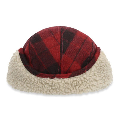 Бейсболка Simms Coldweather Cap Red Buffalo Plaid S/M