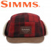 Бейсболка Simms Coldweather Cap Red Buffalo Plaid S/M