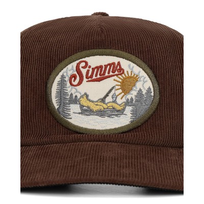 Бейсболка Simms Double Haul Corduroy Jasper