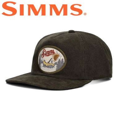 Бейсболка Simms Double Haul Corduroy Loden