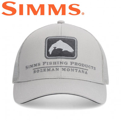 Бейсболка Simms Double Haul Icon Trucker Cinder