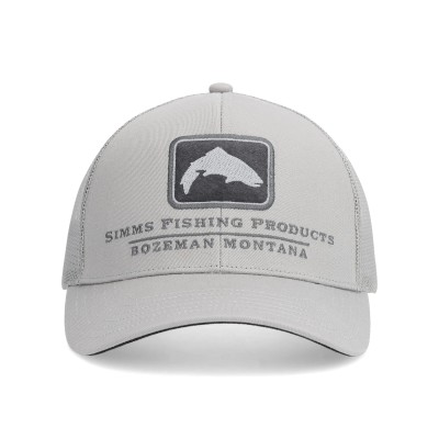 Бейсболка Simms Double Haul Icon Trucker Hopper Head Heather