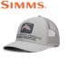 Бейсболка Simms Double Haul Icon Trucker Hopper Head Heather