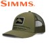 Бейсболка Simms Double Haul Icon Trucker Loden