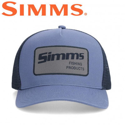 Бейсболка Simms Double Haul Icon Trucker Neptune