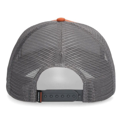 Бейсболка Simms Double Haul Trucker Simms Orange