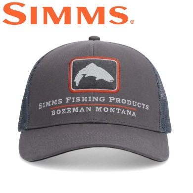 Кепка Simms Double Haul Icon Trucker Slate