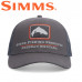 Бейсболка Simms Double Haul Icon Trucker Slate