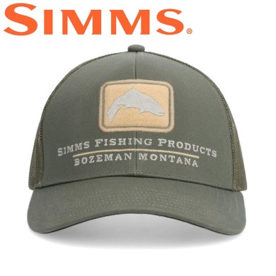 Кепка Simms Double Haul Icon Trucker Smokey Olive