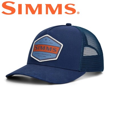 Бейсболка Simms Double Haul Trucker Selvedge Honor Badge