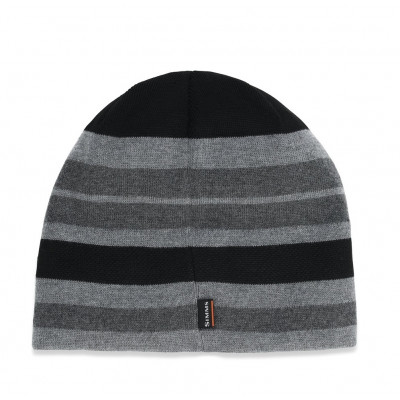 Вязанная шапка Simms Everyday Beanie Carbon Stripe