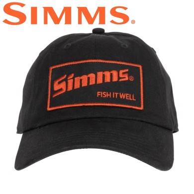Кепка Simms Fish It Well Cap Black