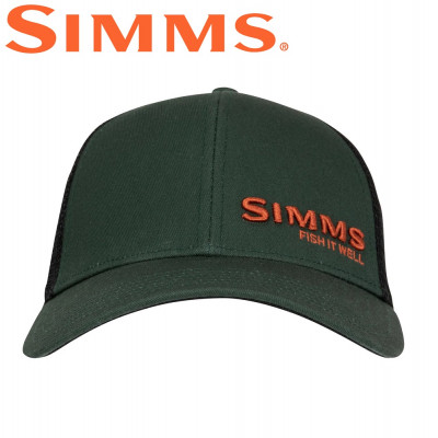 Бейсболка Simms Fish It Well Forever Trucker Foliage